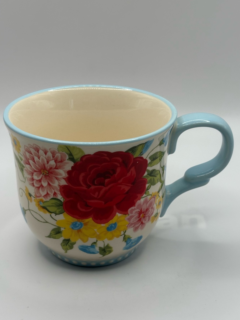 The Pioneer Woman Sweet Rose 14.5-ounce Stoneware Mug Coffee Cup